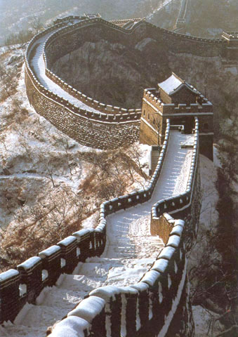 The Great Wall-The largest Man--Made Monument Ever Built