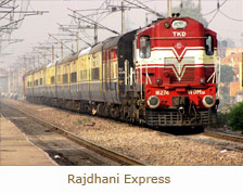 Rajdhani Express, Train Travel in India